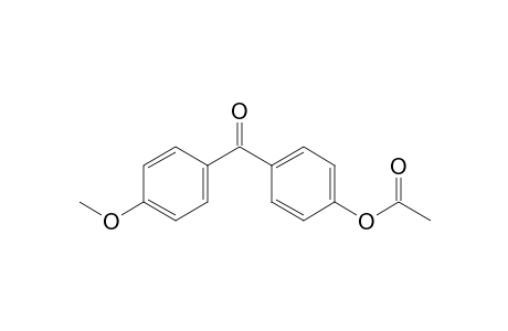 4-hydroxy-4'-methoxybenzophenone, acetate