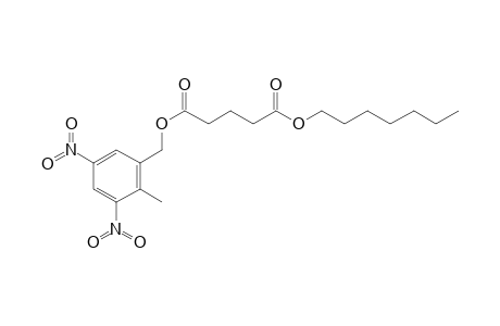 Glutaric acid, 3,5-dinitro-2-methylbenzyl heptyl ester