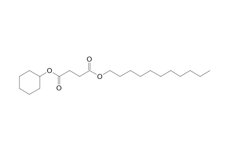 Succinic acid, cyclohexyl undecyl ester