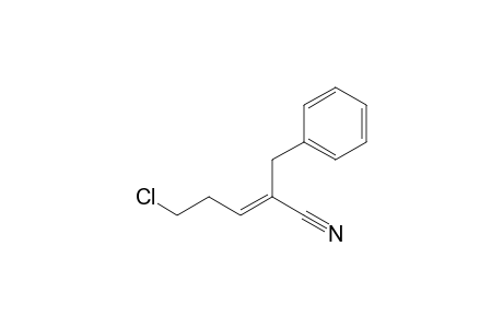 (2E)-5-Chloro-2-benzylpent-2-enitrile