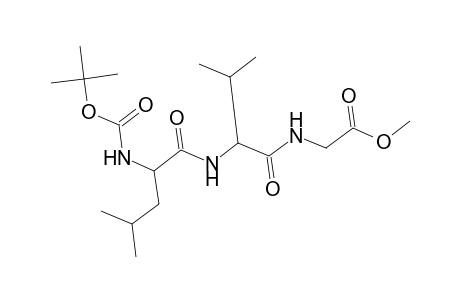 Glycine, N-[N-[N-[(1,1-dimethylethoxy)carbonyl]-L-leucyl]-L-leucyl]-, methyl ester