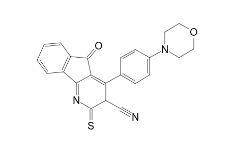 5-Oxo-4-[4-(morpholin-4-yl)-phenyl]-2-thioxo-2,5-dihydro-1H-indeno[1,2-b]pyridine-3-carbonitrile