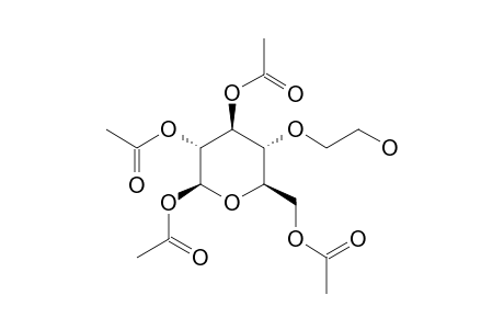 4-O-(2'-HYDROXYETHYL)-1,2,3,6-TETRA-O-ACETYL-BETA-D-GLUCOPYRANOSE