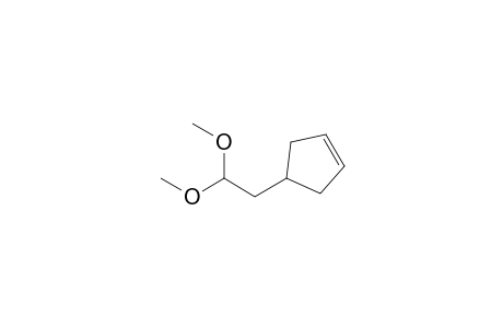 4-(2,2-Dimethoxyethyl)cyclopentene