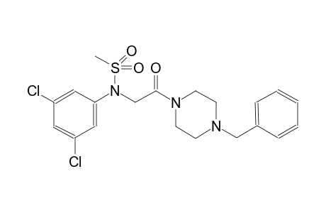 methanesulfonamide, N-(3,5-dichlorophenyl)-N-[2-oxo-2-[4-(phenylmethyl)-1-piperazinyl]ethyl]-