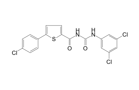 1-[5-(4-chloro-phenyl)-thiophene-2-carbonyl]-3-(3,5-dichloro-phenyl)-urea