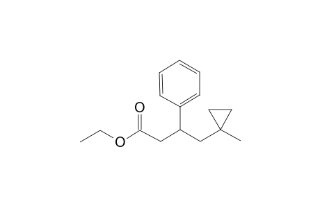 Ethyl 4-(1-methylcyclopropyl)-3-phenylbutanoate