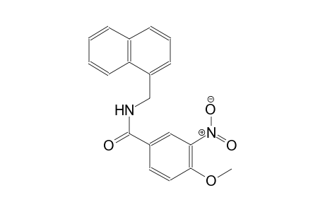 benzamide, 4-methoxy-N-(1-naphthalenylmethyl)-3-nitro-