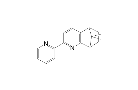 (-)-2-(2'-pyridyl)-5,6,7,8-tetrahydro-8,9,9-trimethyl-5,8-methanoquinoline