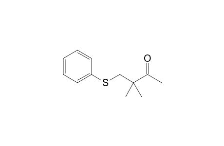 3,3-Dimethyl-4-(phenylthio)-2-butanone