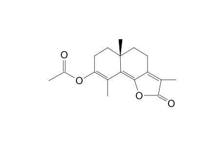 EUDESMA-3,5,7(11)-TRIEN-12,6-OLIDE,3-ACETOXY