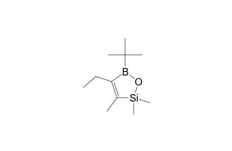 1,2,5-Oxasilaborole, 5-tert-butyl-4-ethyl-2,2,3-trimethyl-2,5-dihydro-
