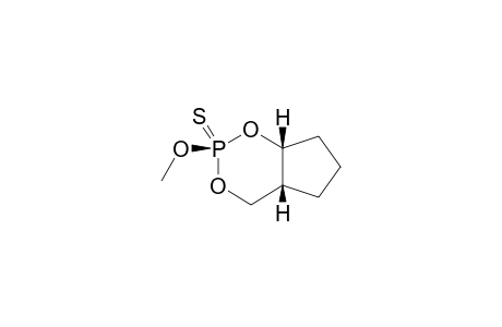 3.beta.-Methoxy-3.alpha.-thioxo-cis-2,4-dioxa-3-phosphabicyclo-[4.3.0]-nonane