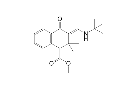 2-(tert-Butylaminomethylidene)-3,3-dimethyl-3,4-dihydro-1(2H)-naphthalenone-4-carboxylic acid methyl ester