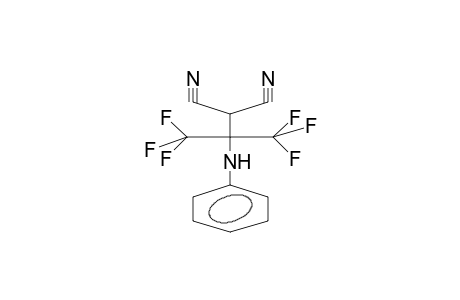 N-[2,2-DICYANO-1,1-BIS(TRIFLUOROMETHYL)ETHYL]ANILINE