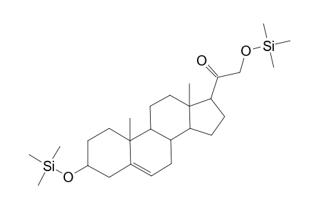Pregn-5-en-20-one, 3,21-bis[(trimethylsilyl)oxy]-, (3.beta.)-