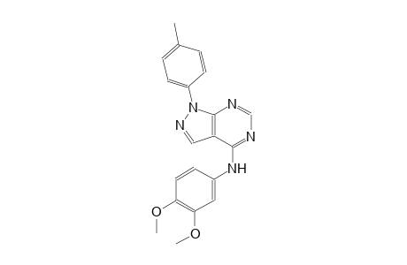 N-(3,4-dimethoxyphenyl)-1-(4-methylphenyl)-1H-pyrazolo[3,4-d]pyrimidin-4-amine