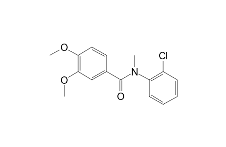 N-(2-Chlorophenyl)-3,4-dimethoxybenzamide, N-methyl-