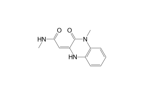 2-Methylcarbamoylmethelene-4-methyl-3-oxo-1,2,3,4-tetrahydro-quinoxaline