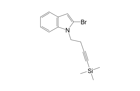 4-(2-bromanylindol-1-yl)but-1-ynyl-trimethyl-silane