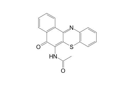 N-(5-oxo-5H-benzo[a]phenothiazin-6-yl)acetamide