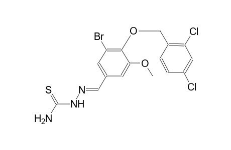 3-bromo-4-[(2,4-dichlorobenzyl)oxy]-5-methoxybenzaldehyde thiosemicarbazone