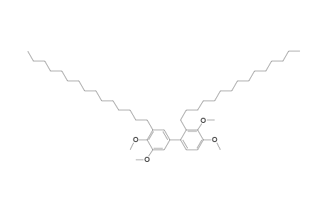 1,1'-Biphenyl, 3,3',4,4'-tetramethoxy-2,5'-dipentadecyl-