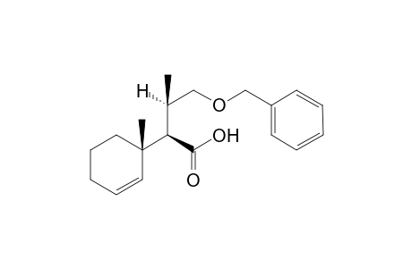 (2R,3R)-3-methyl-2-[(1S)-1-methyl-1-cyclohex-2-enyl]-4-phenylmethoxybutanoic acid