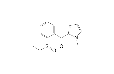 (2-ethylsulfinylphenyl)-(1-methyl-2-pyrrolyl)methanone