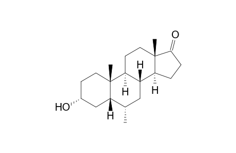 3alpha-hydroxy-6alpha-methyl-5beta-androstan-17-one