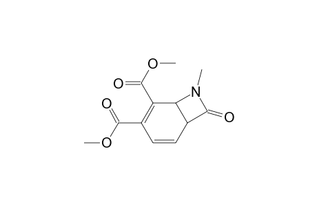7-methyl-8-oxo-7-azabicyclo[4.2.0]octa-2,4-diene-4,5-dicarboxylic acid dimethyl ester