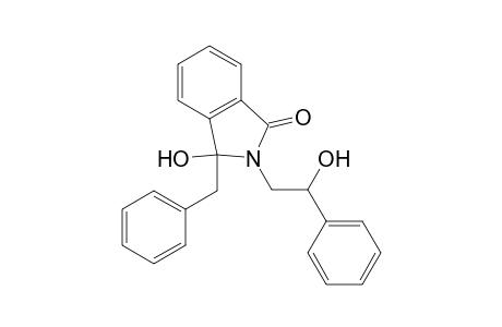 3-Benzyl-3-hydroxy-2-(2-hydroxy-2-phenyl-ethyl)isoindolin-1-one