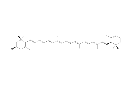 (3-R,6'-R)-ALPHA-CRYPTOXANTHIN;ZEINOXANTHIN;3-HYDROXY-ALPHA-CAROTENE;(3-R,6'-R)-BETA,EPSILON-CAROTEN-3-OL