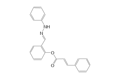 2-propenoic acid, 3-phenyl-, 2-[(E)-(2-phenylhydrazono)methyl]phenyl ester, (2E)-
