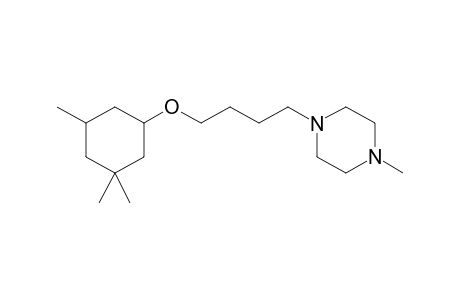 Piperazine, 1-methyl-4-[4-[(3,3,5-trimethylcyclohexyl)oxy]butyl]-