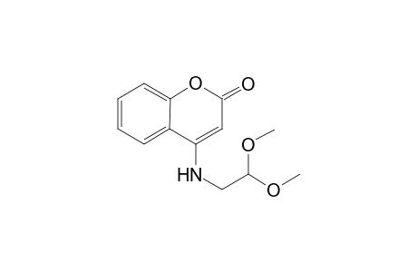 4-[2-(Dimethoxy)ethylamino]benzopyran-2-one