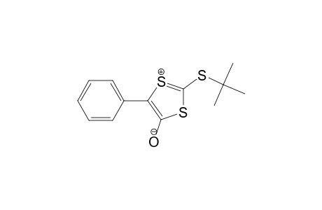 2-(t-butylthio)-5-phenyl-1,3-dithiolylium-4-olate