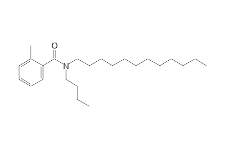 Benzamide, 2-methyl-N-butyl-N-dodecyl-