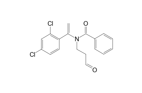 N-[1-(2,4-dichlorophenyl)vinyl]-N-(3-oxopropyl)benzamide