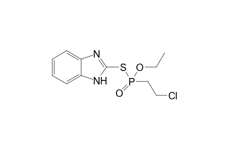 P-(2-Chloroethyl)-S-([1,3]-benzoimidazol-2"'-yl)-O-ethyl(thio)phosphonate