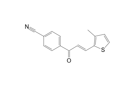 4-[(E)-3-(3-methyl-2-thienyl)acryloyl]benzonitrile