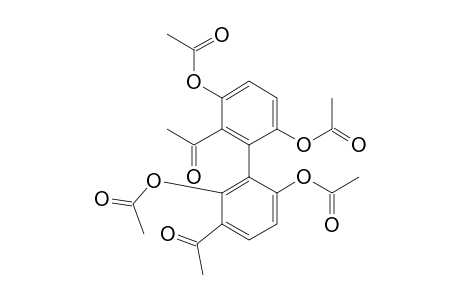 CYNANDIONE-A-PERACETATE;2,3'-DIACETYL-3,6,2',6'-TETRAACETOXYBIPHENYL