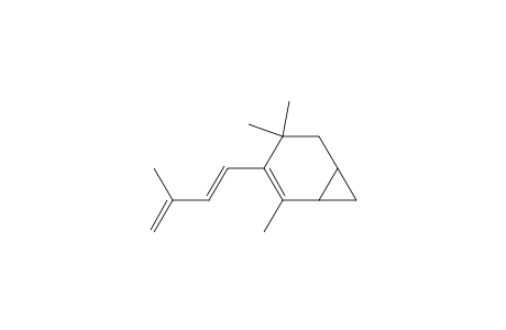 3,3,5-trimethyl-4-[(1E)-3-methylbuta-1,3-dienyl]bicyclo[4.1.0]hept-4-ene