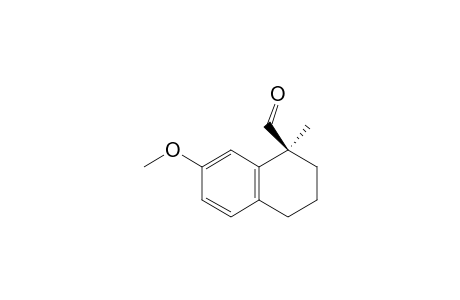 (1S)-7-methoxy-1-methyl-3,4-dihydro-2H-naphthalene-1-carbaldehyde