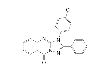 3-(4-Chlorophenyl)-2-phenyl-[1,2,4]triazolo[5,1-b]quinazolin-9-one