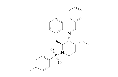 (2SR,3RS,4SR)-2-(Benzyl)-3-(N-Benzylideneamino)-3-isopropenyl-N-tosylpiperidine