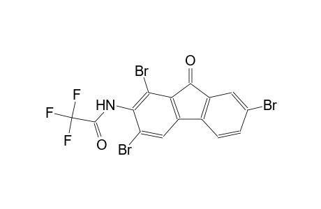 2,2,2-trifluoro-N-(1,3,7-tribromo-9-oxo-9H-fluoren-2-yl)acetamide