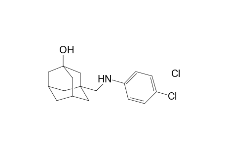 3-[((4-Chlorophenyl)amino)methyl]adamantan-1-ol Hydrochloride