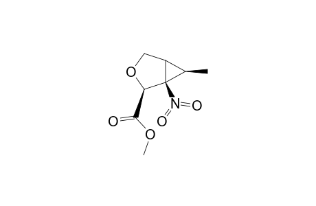 Methyl 6(R*)-methyl-1(R*)-nitro-3-oxabicyclo[3.1.0]hexane-2(S*)-carboxylate
