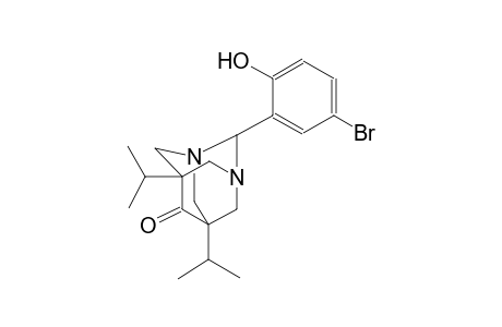 2-(5-bromo-2-hydroxyphenyl)-5,7-diisopropyl-1,3-diazatricyclo[3.3.1.1~3,7~]decan-6-one